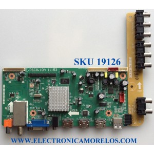 MAIN / E12120477 / T.RSC8.10A 11153 / T.RSC8.10A / PANEL LK400D3LA8S / MODELO 40"